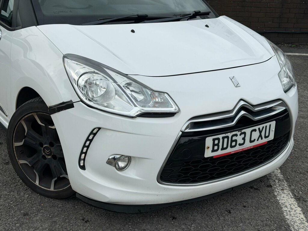 Citroen DS3 1.6 E-hdi Airdream Dsport Plus Euro 5 Ss White #2