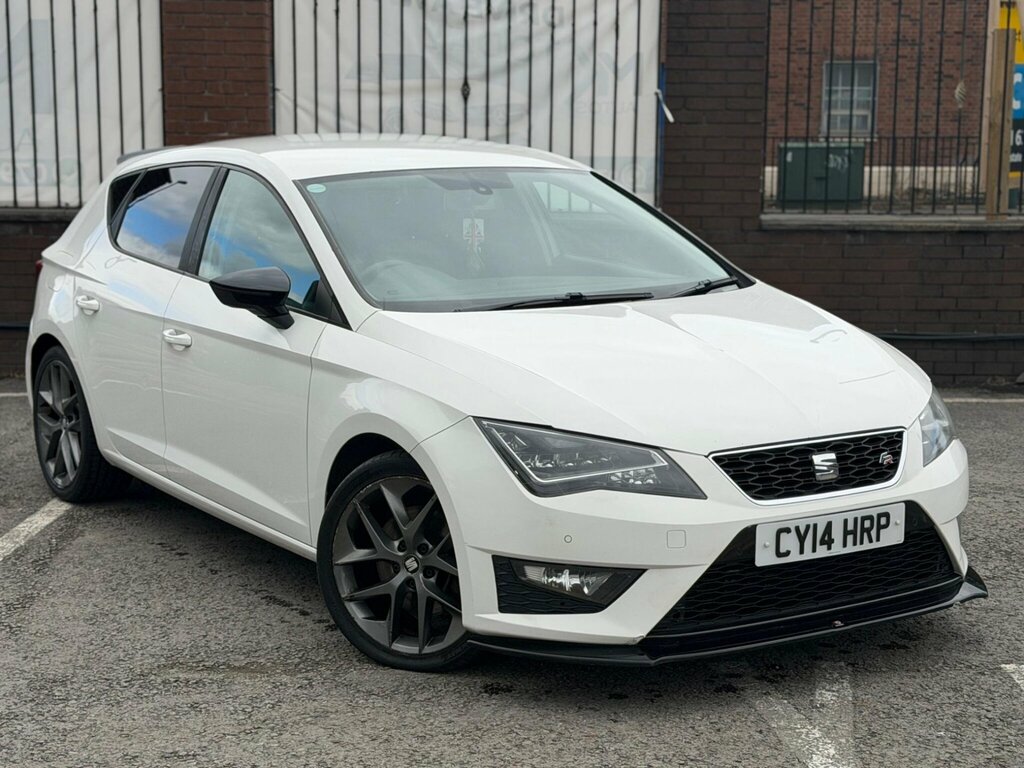 Seat Leon 2.0 Tdi Cr Fr Euro 5 Ss White