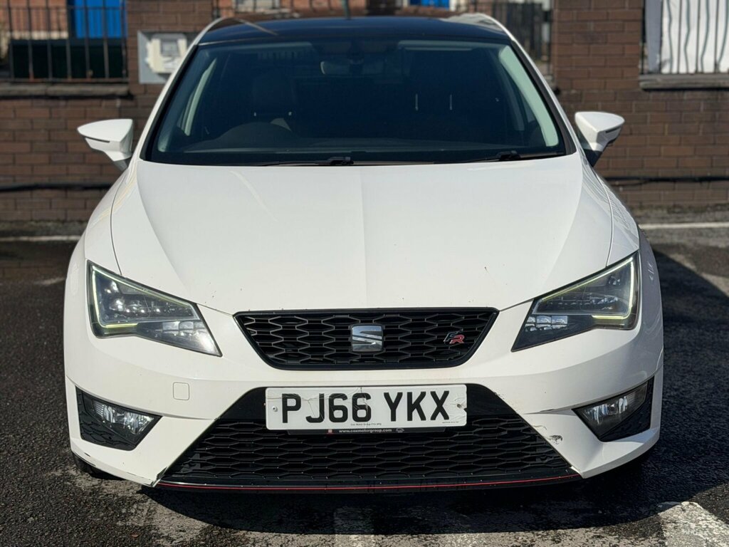 Seat Leon 2.0 Tdi Fr Euro 6 Ss White #2