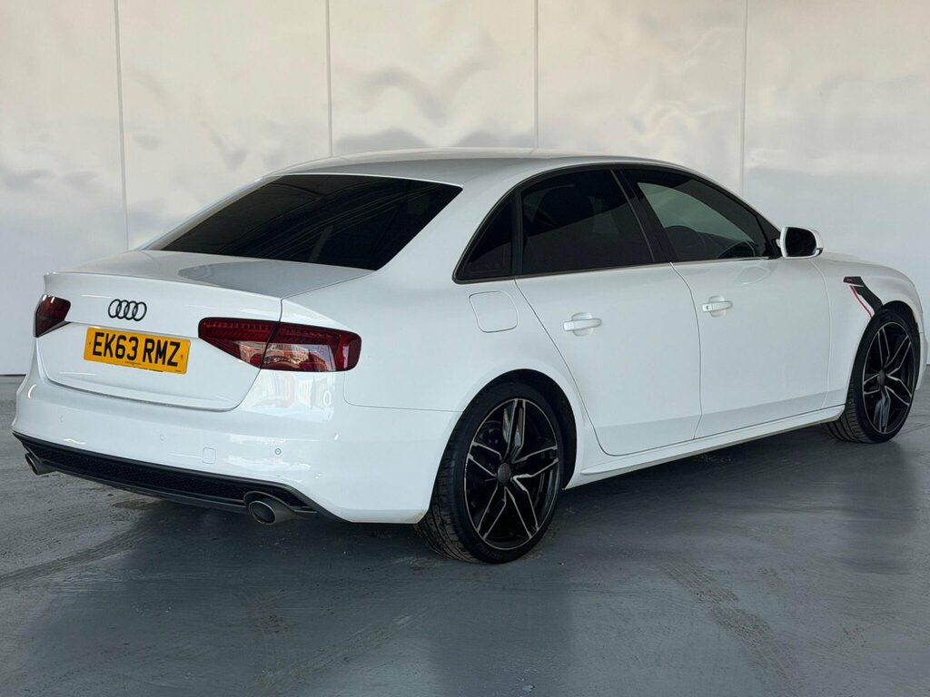 Audi A4 Saloon 2.0 Tdi Black Edition Euro 5 Ss 201 White #10