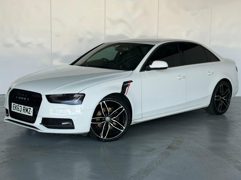 Audi A4 Saloon 2.0 Tdi Black Edition Euro 5 Ss 201 White #20