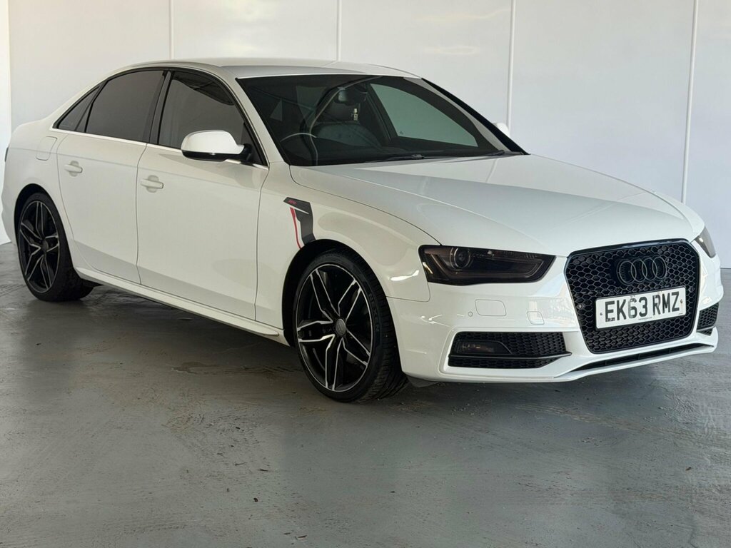 Audi A4 Saloon 2.0 Tdi Black Edition Euro 5 Ss 201 White #7