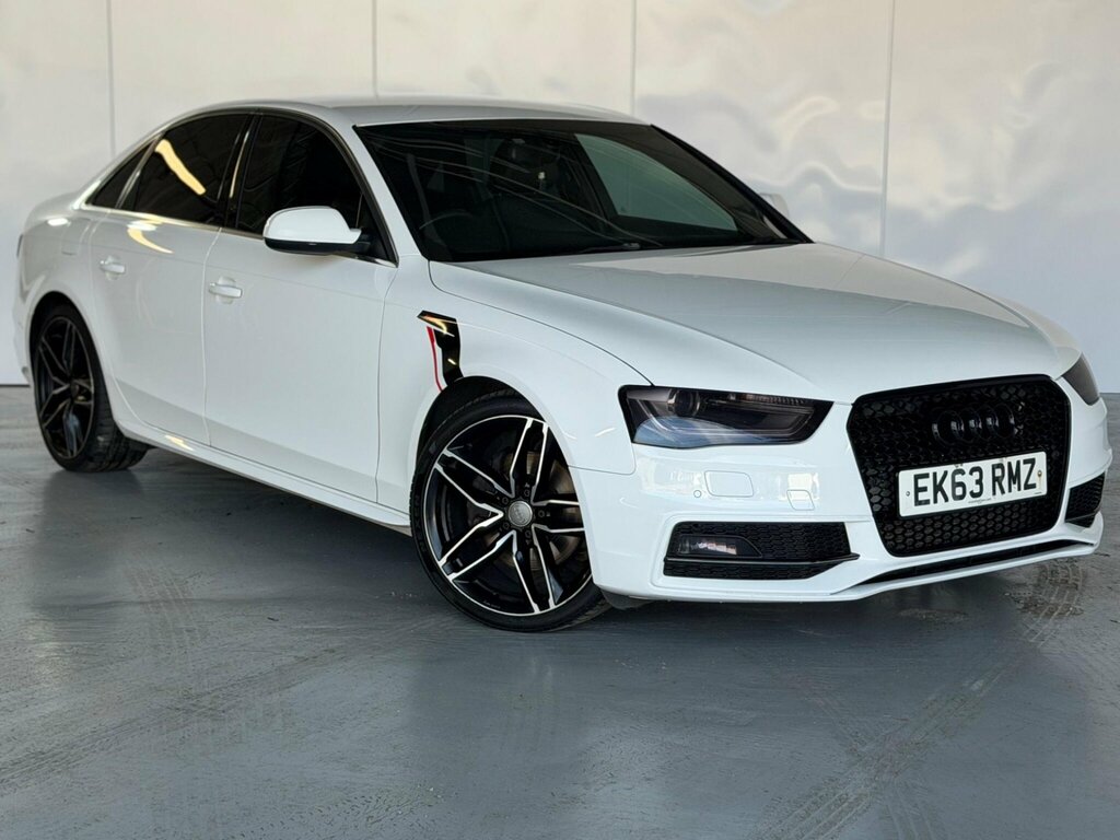 Audi A4 Saloon 2.0 Tdi Black Edition Euro 5 Ss 201 White #25