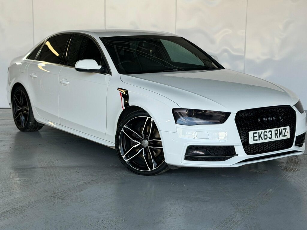 Audi A4 3.0 Tdi V6 S Line S Tronic Quattro Euro 5 Ss White
