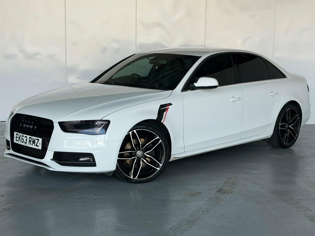 Audi A4 Saloon 2.0 Tdi Black Edition Euro 5 Ss 201 White #26