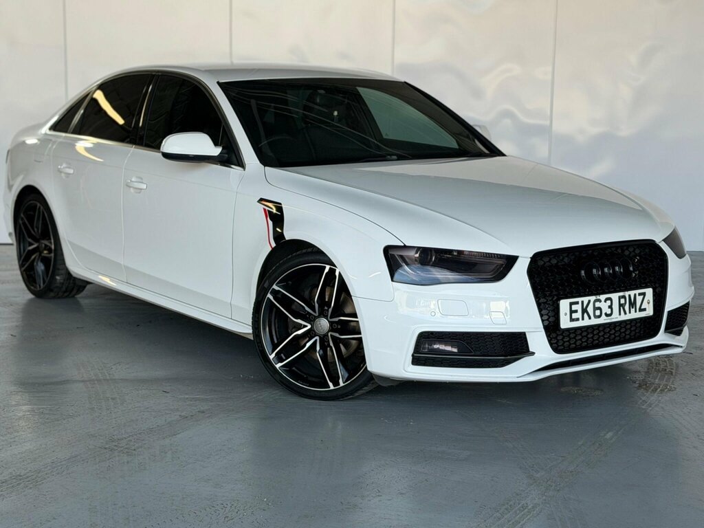 Audi A4 Saloon 2.0 Tdi Black Edition Euro 5 Ss 201 White #19