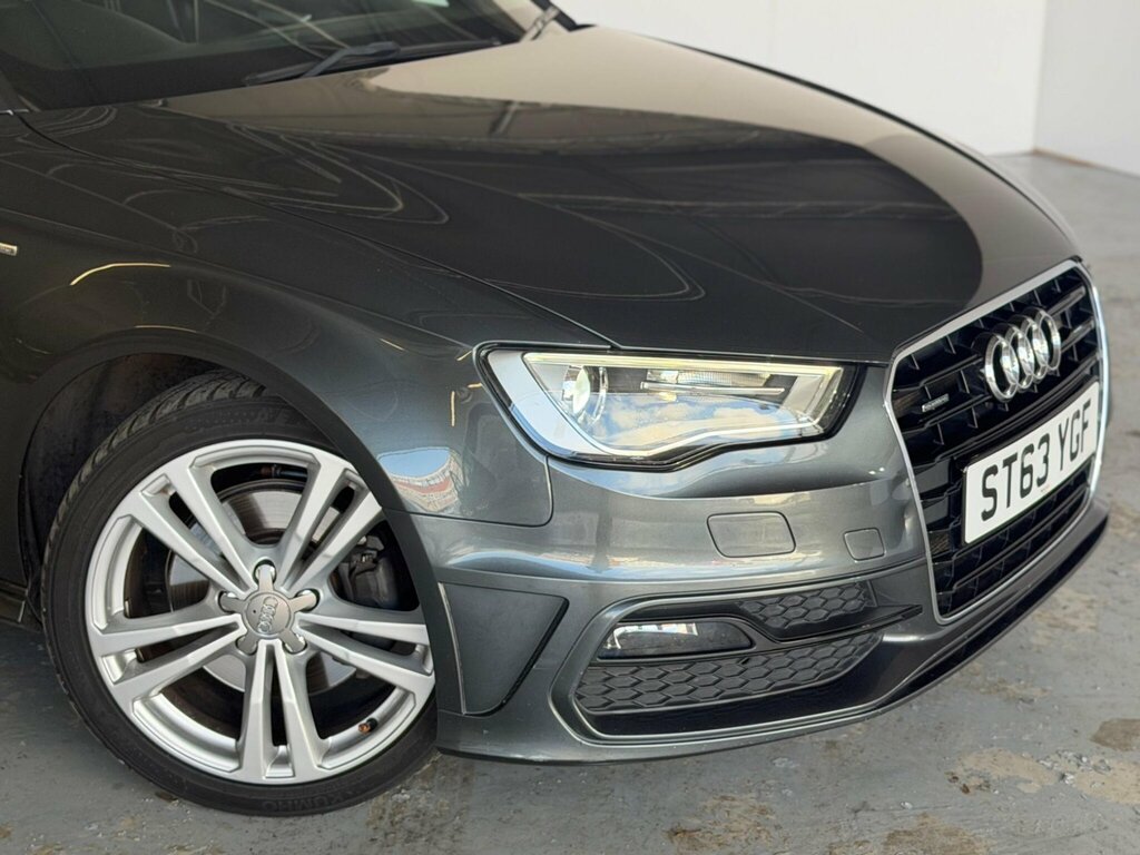 Audi A3 2.0 Tdi S Line Sportback S Tronic Quattro Euro 6 Grey #3
