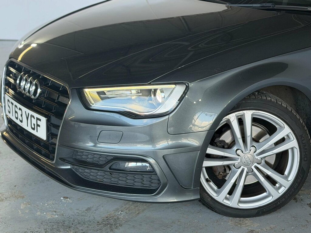 Audi A3 2.0 Tdi S Line Sportback S Tronic Quattro Euro 6 Grey #4