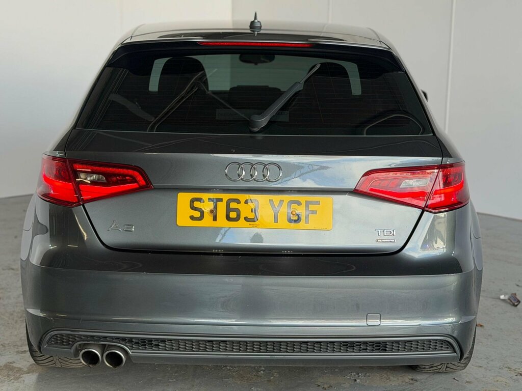 Audi A3 2.0 Tdi S Line Sportback S Tronic Quattro Euro 6 Grey #6