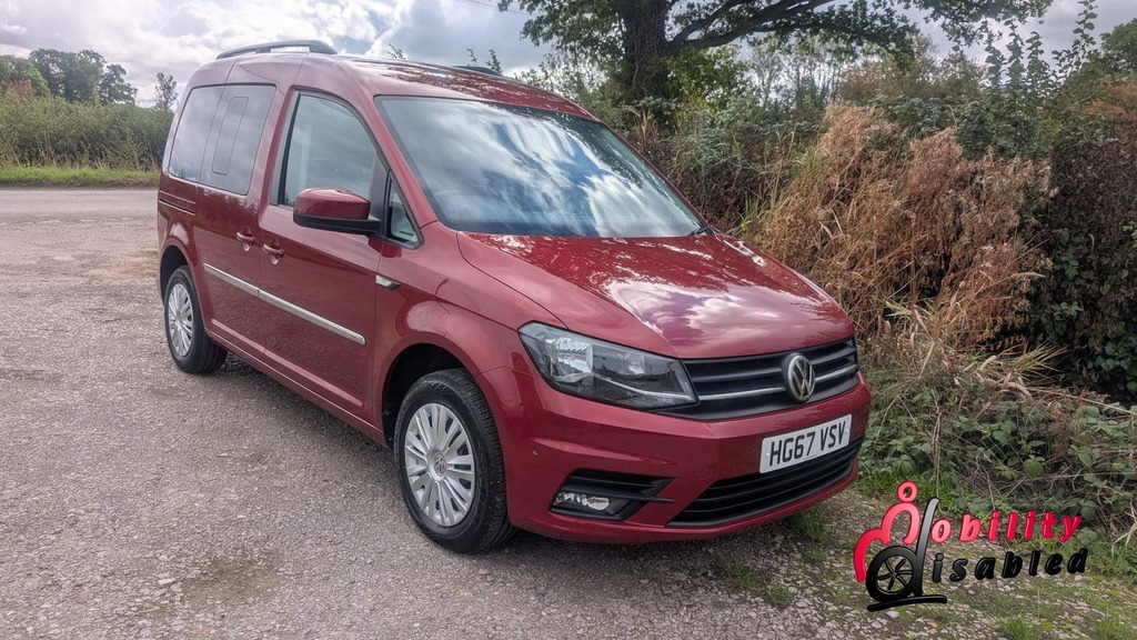 Volkswagen Caddy Life Diesel Red #3