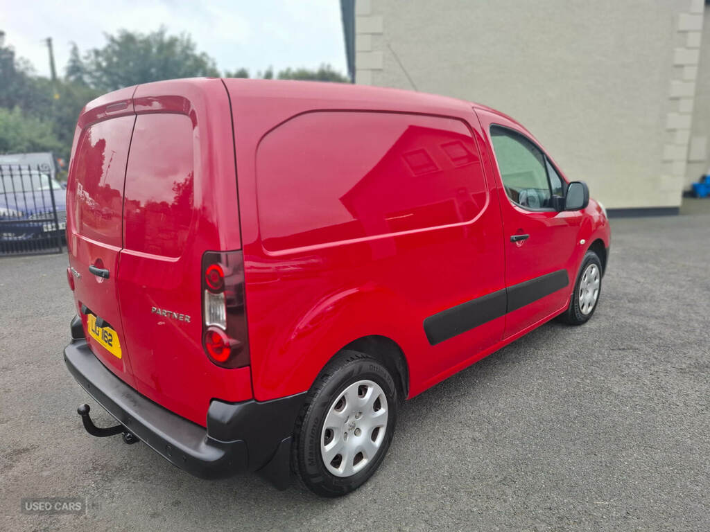 Peugeot Partner 625 Se 1.6 Hdi 75 Van Red #5