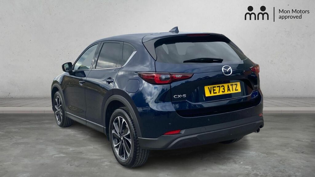 Mazda CX-5 Skyactiv-d Exclusive-line Euro 6 5-Door VE73ATZ Blue #3