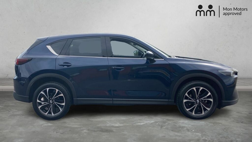 Mazda CX-5 Skyactiv-d Exclusive-line Euro 6 5-Door VE73ATZ Blue #4