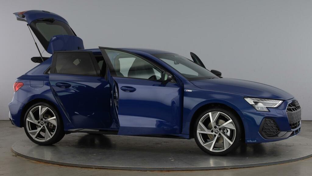 Audi A3 Tfsi Black Edition Sportback S Tronic Euro 6 5-Doo Blue #6