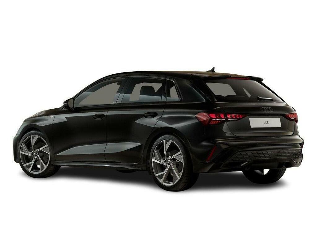 Audi A3 Tfsi Black Edition Sportback S Tronic Euro 6 5-Doo Black #3