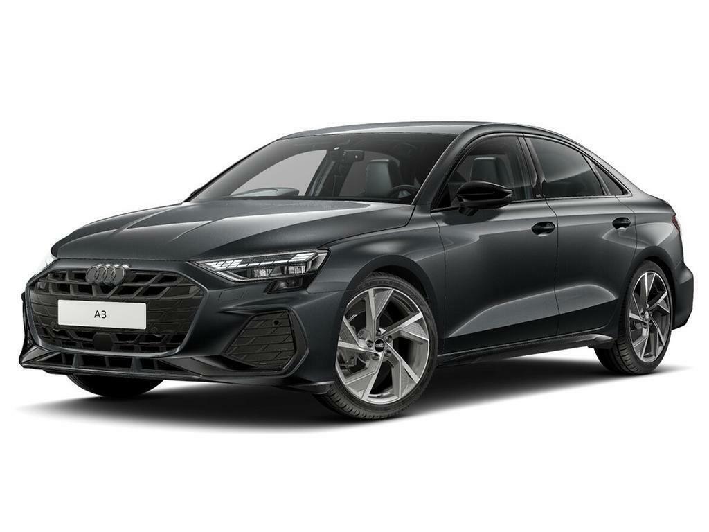 Audi A3 Tfsi Black Edition S Tronic Euro 6 4-Door Grey