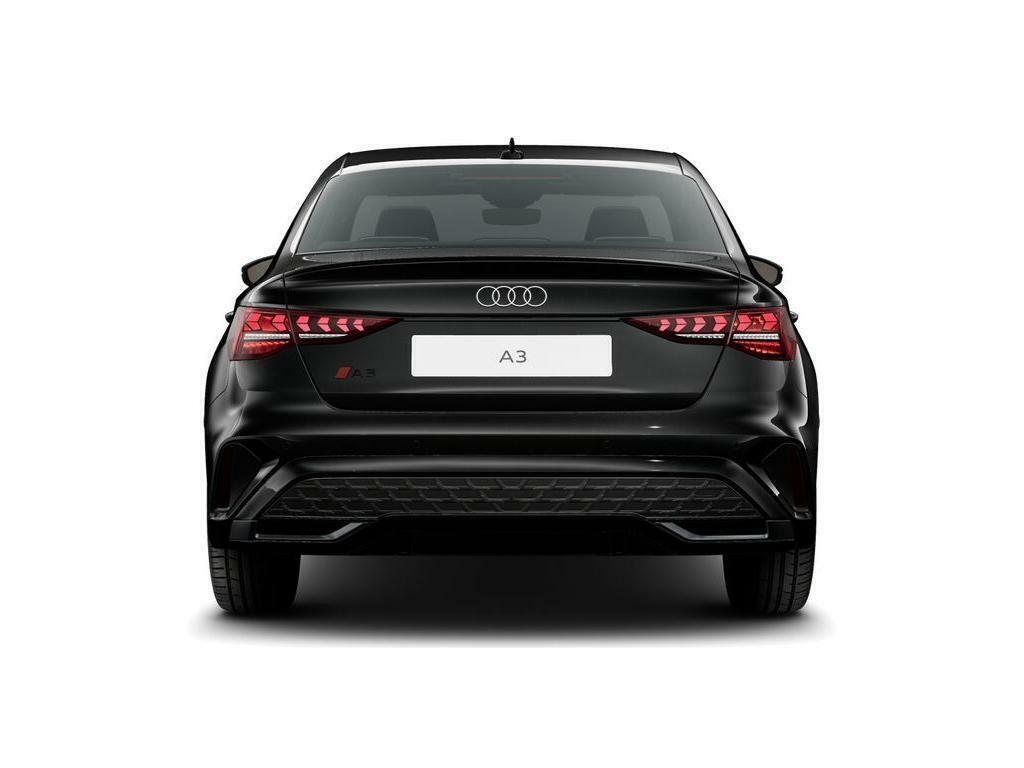 Audi A3 Tfsi S Line S Tronic Euro 6 4-Door Black #4