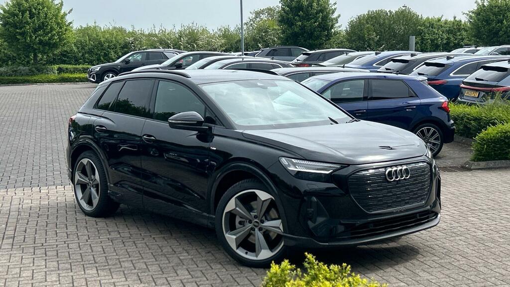 Audi Q4 E Tron 45 Black Edition 5-Door 82Kwh Black