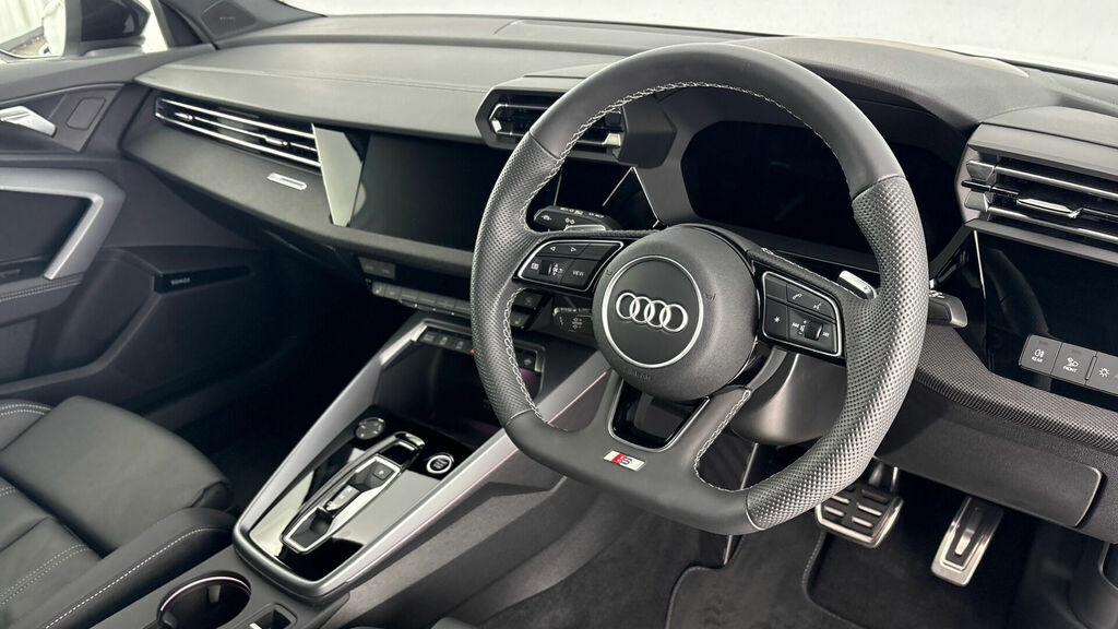 Audi A3 Tfsi Black Edition Sportback S Tronic Euro 6 5-Doo White #6