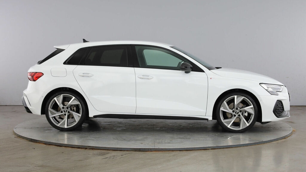 Audi A3 Tfsi Black Edition Sportback S Tronic Euro 6 5-Doo White #4