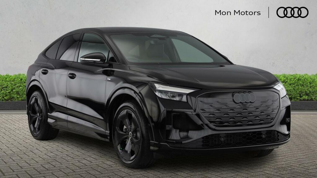 Audi Q4 E Tron Q4 Sportback Black Edition Performance 210 00 Kw Black