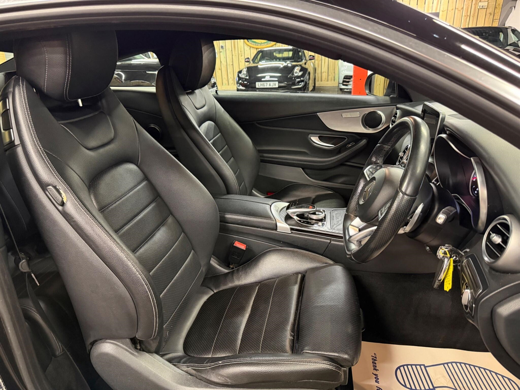 Mercedes-Benz C Class 2.1 D Amg Line G-tronic Euro 6 Ss Black #2