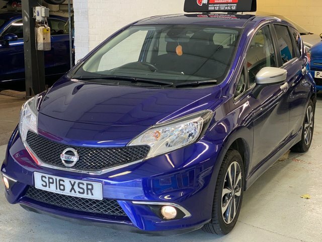 Nissan Note 1.2 N-tec Hatchback Euro 6 Ss Blue #2