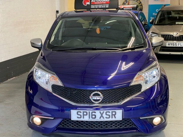 Nissan Note 1.2 N-tec Hatchback Euro 6 Ss Blue #4