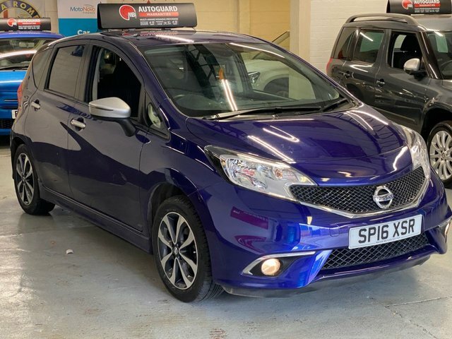 Nissan Note 1.2 N-tec Hatchback Euro 6 Ss Blue #3