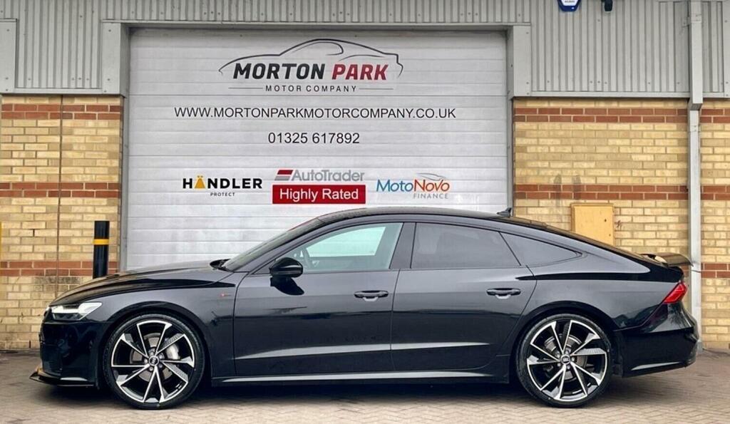 Audi A7 Hatchback 2.0 Tdi 40 S Line Sportback S Tronic Eur Black #4