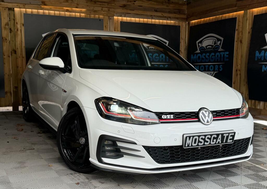 Volkswagen Golf 2.0 Tsi Bluemotion Tech Gti Dsg Euro 6 Ss White