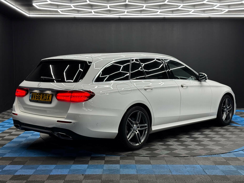 Mercedes-Benz E Class 2.0 E220d Amg Line G-tronic Euro 6 Ss White #5