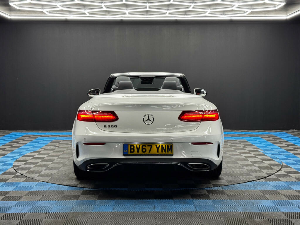 Mercedes-Benz E Class 2.0 E300 Amg Line Premium Plus Cabriolet G-troni White #6