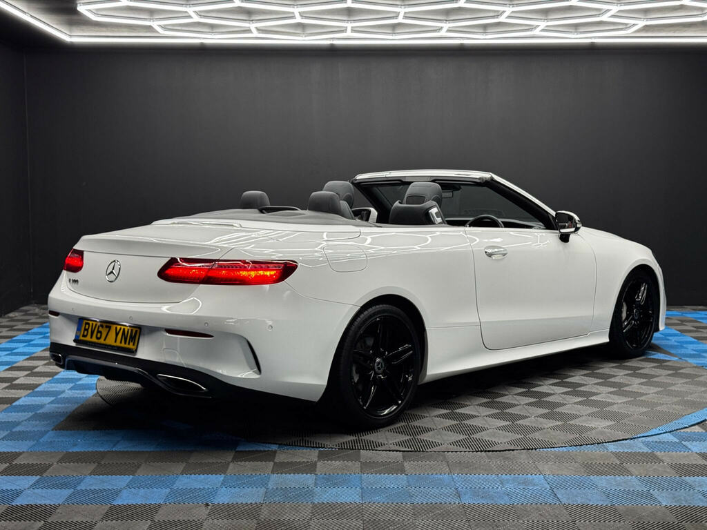 Mercedes-Benz E Class 2.0 E300 Amg Line Premium Plus Cabriolet G-troni White #5