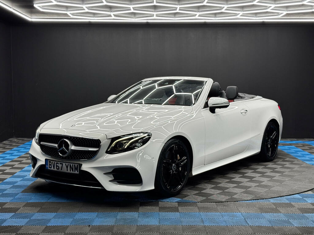 Mercedes-Benz E Class 2.0 E300 Amg Line Premium Plus Cabriolet G-troni White #3