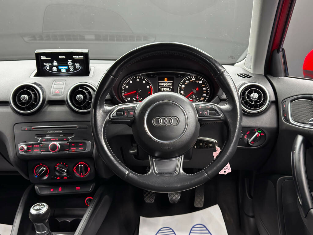 Audi A1 Hatchback 1.6 Tdi Sport Sportback Euro 6 Ss Red #17