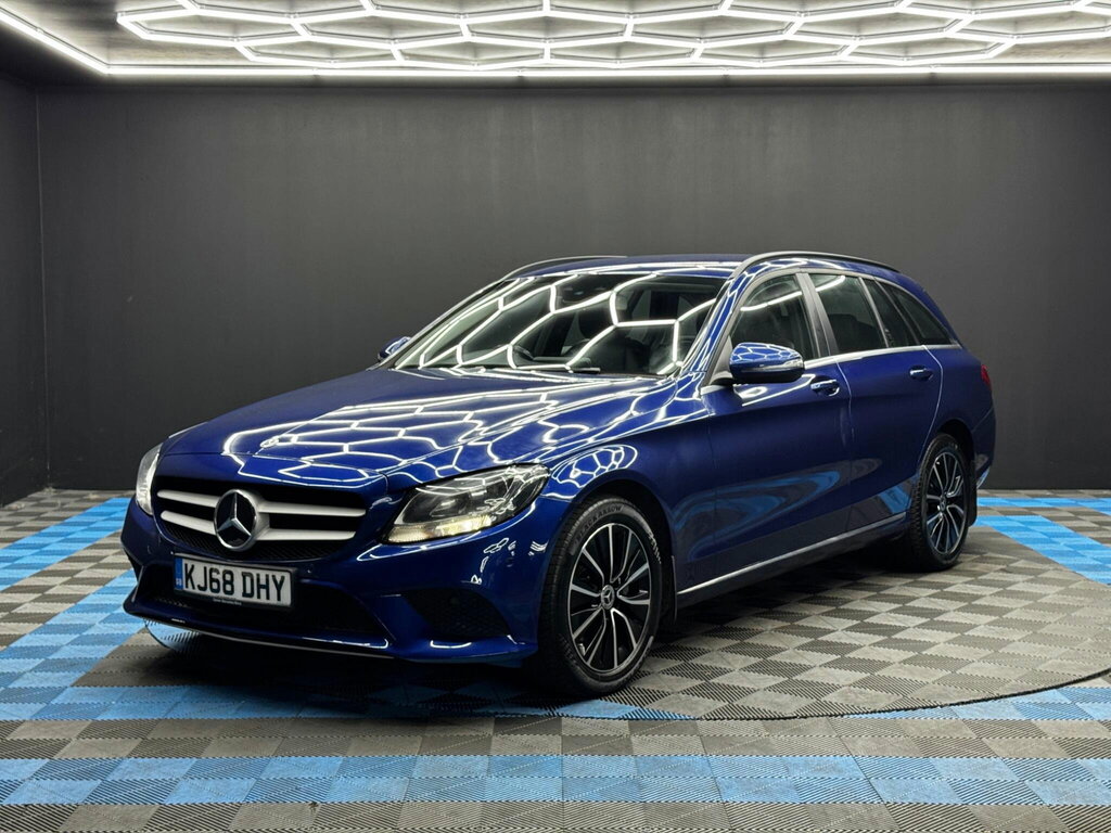Mercedes-Benz C Class 2.0 C220d Se G-tronic Euro 6 Ss Blue #3