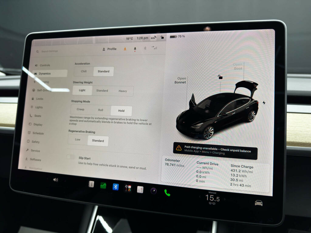 Tesla Model 3 Performance Awd Alloys, Pan-roof, Rev Grey #31
