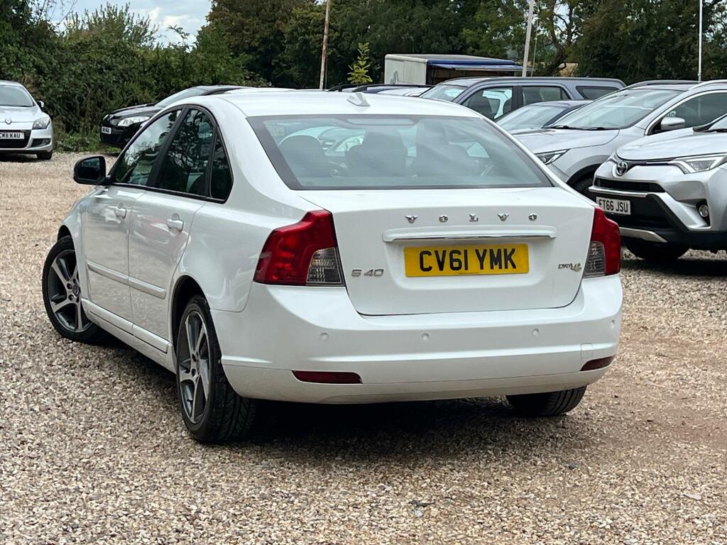 Volvo S40 1.6D Drive Se Lux Edition Euro 5 Ss White #5
