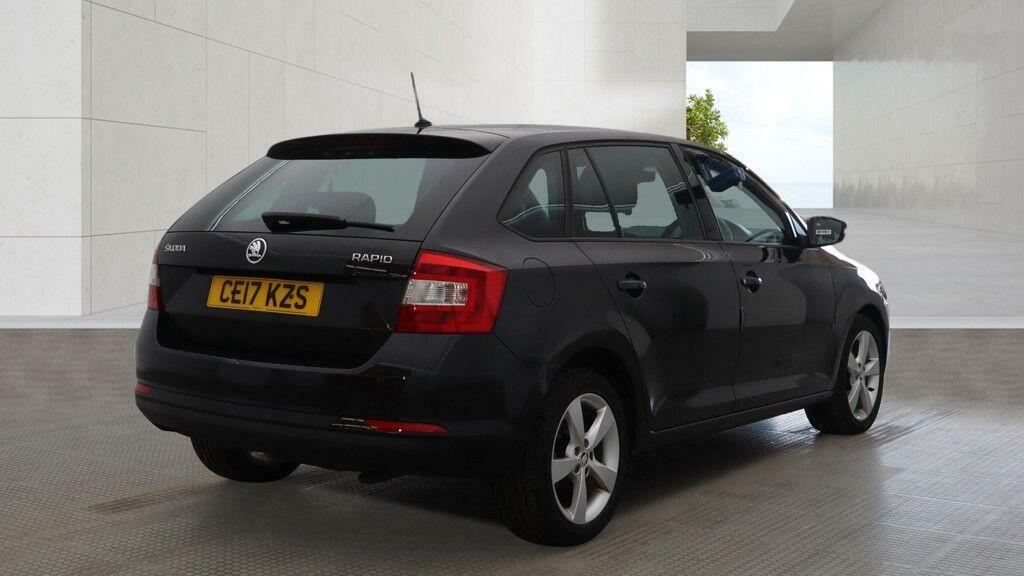 Skoda Rapid Spaceback 1.2 Tsi Se Sport Hatchback Blue #7