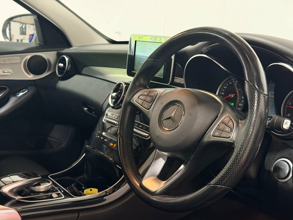 Mercedes-Benz C Class 2.1 C 220 D Amg Line 170 Bhp Black #8