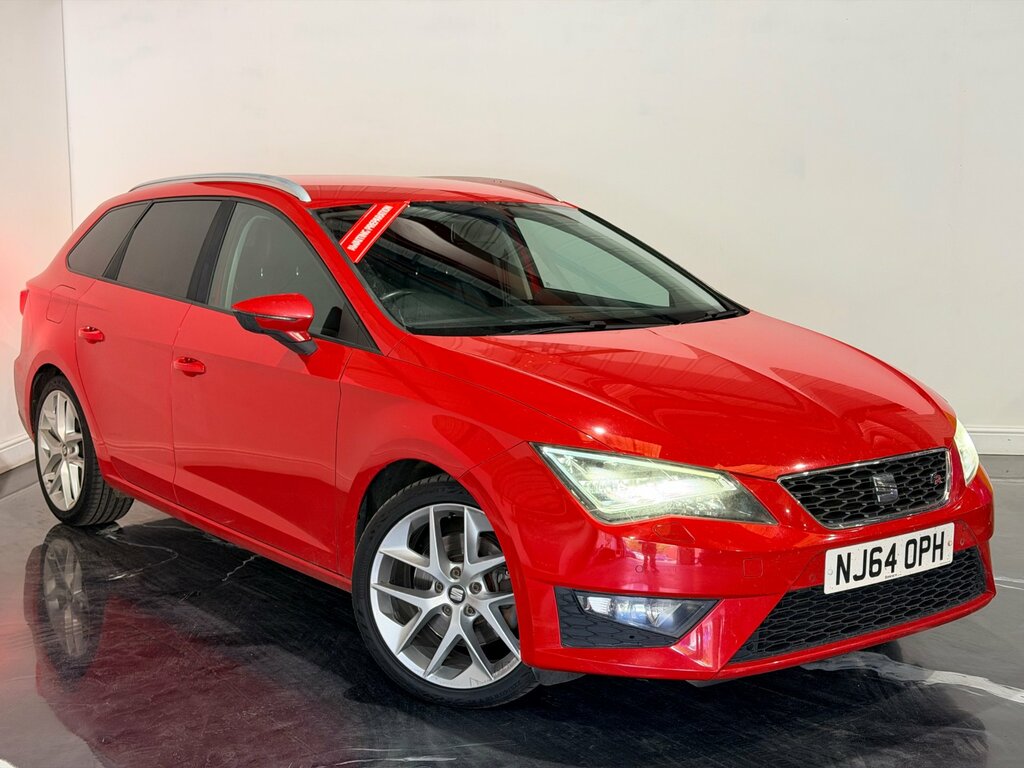 Seat Leon 2.0 Tdi Cr Fr Sport Tourer Euro Red