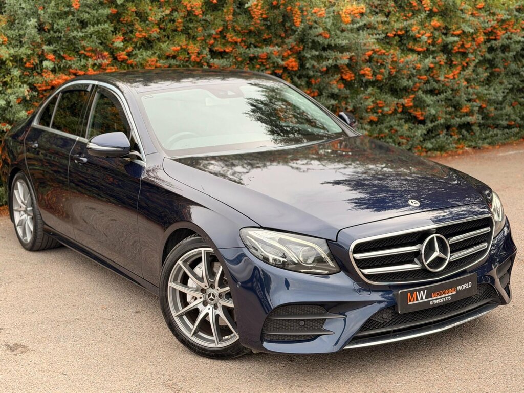 Mercedes-Benz E Class 2.0 E220d Amg Line Edition Premium G-tronic Eur Blue #4