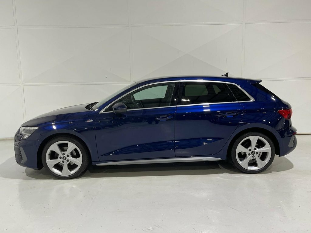 Audi A3 1.0 Tfsi 30 S Line Sportback S Tronic E Blue #6