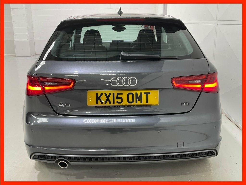 Audi A3 1.6 Tdi S Line Hatchback Euro 6 Grey #4