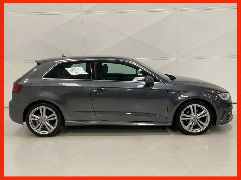 Audi A3 1.6 Tdi S Line Hatchback Euro 6 Grey #2