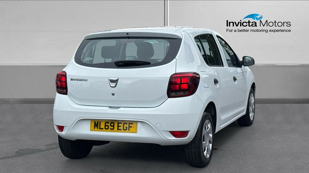 Dacia Sandero Hatchback White #3
