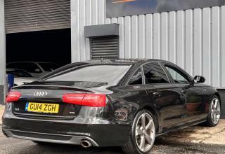 Audi A6 Saloon 3.0 Tdi V6 Black Edition Saloon Black #6