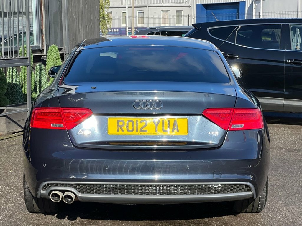 Audi A5 2L Black Edition Blue #4
