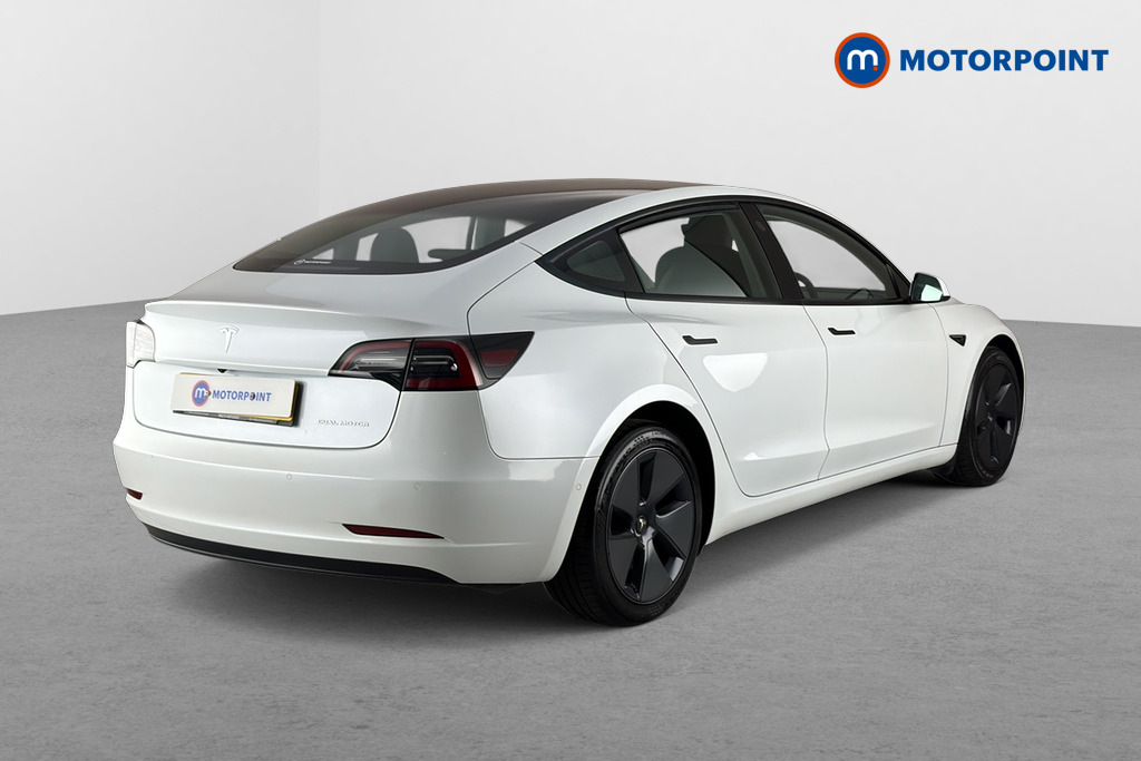 Tesla Model 3 Long Range Awd White #4